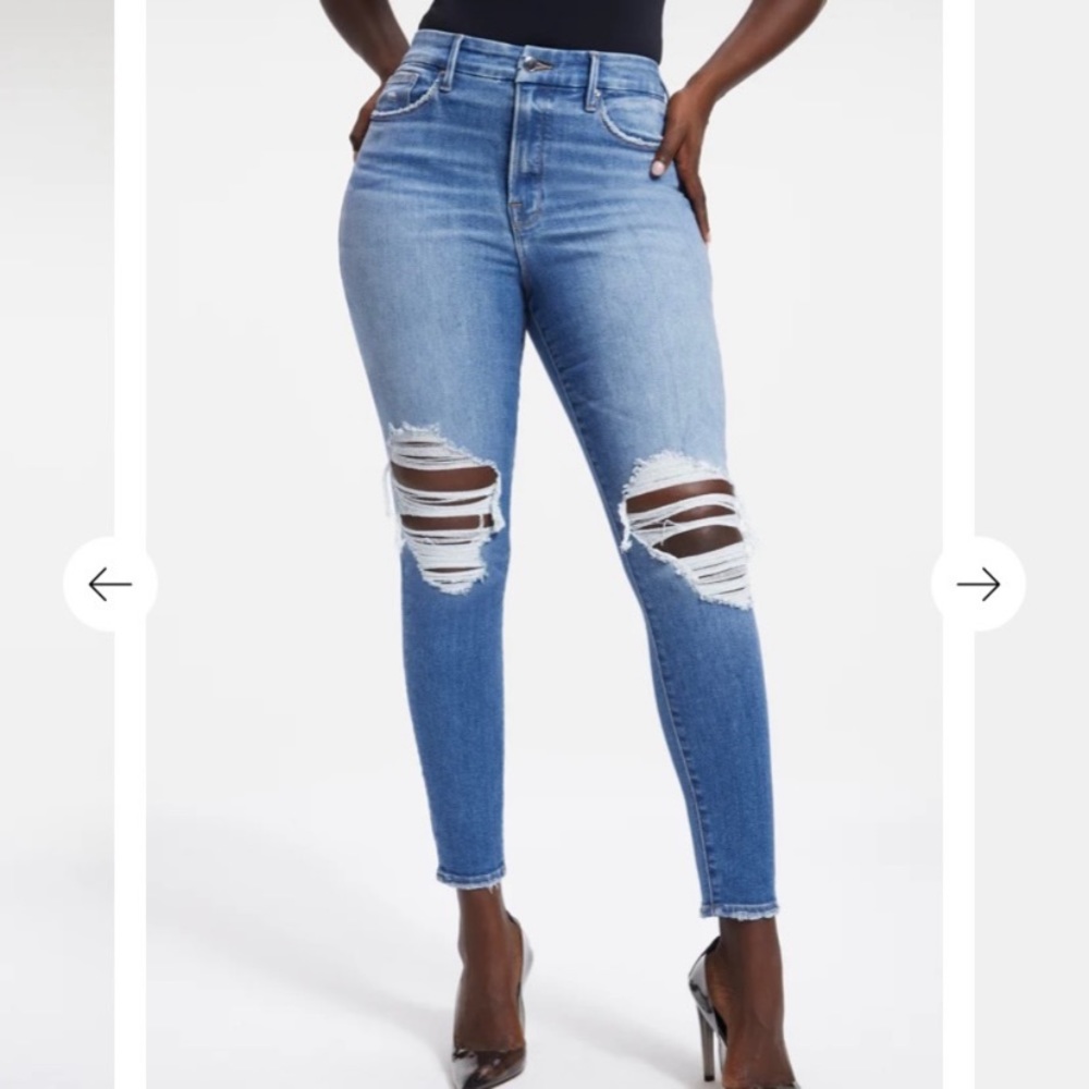 Good American Good Waist (high rise) Denim